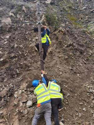 中国电信率先抢通马尔康震区所有乡镇通信网络