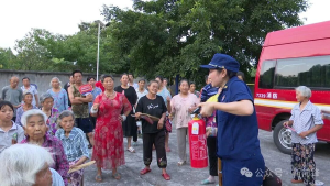 学技能、答问题、看电影！代市镇乡村消防安全课堂开讲