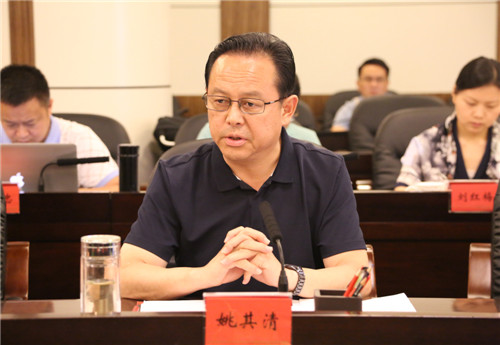 民盟四川省委主委、省政协办公厅一级巡视员姚其清讲话.jpg