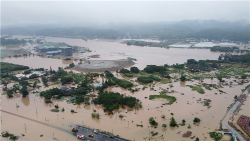 彭山区岷江彭山段遇1949年以来最大洪水