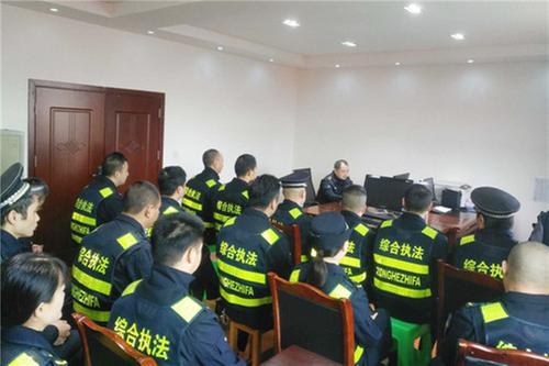 岳池县综合行政执法局多措并举加强队伍建设
