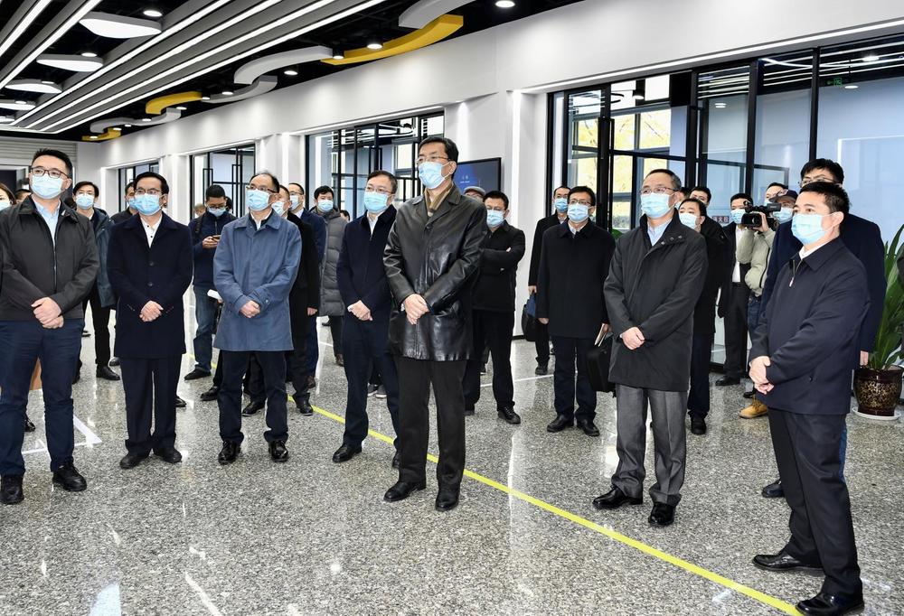 怀进鹏专题调研天府科技云服务工作