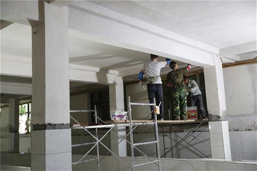 广安区麻柳湾农贸市场升级改造进行时