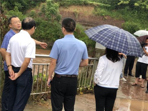 重庆市合川区联合广安市（武胜县）开展跨界巡河