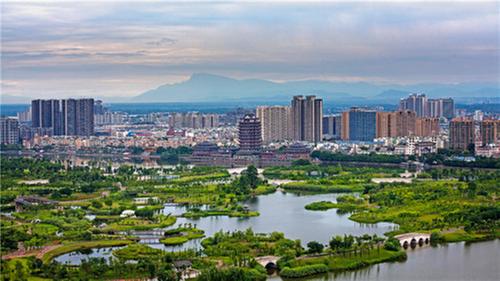 眉山：人文书店全新亮相东坡城市湿地公园