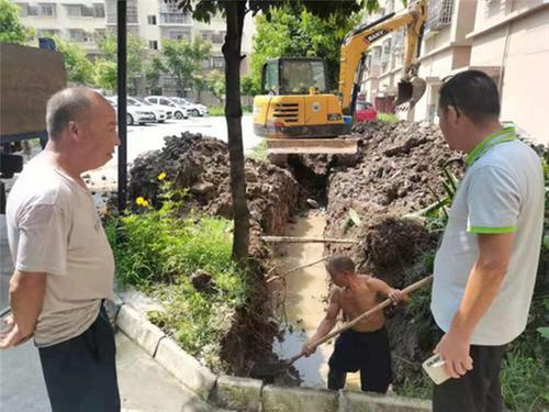 警钟响起 公义镇公义场社区： 全员战汛