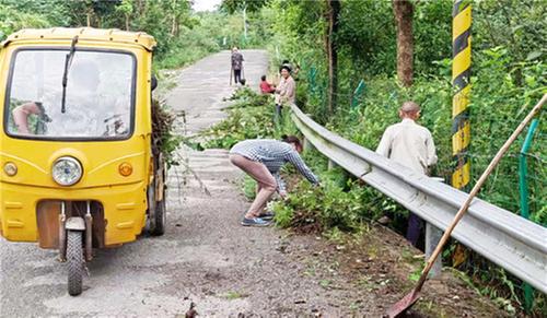 广安经开区奎阁街道开展人居环境整治