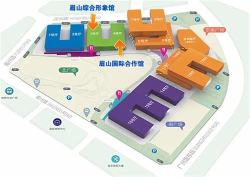 展陈面积历届之最 眉山“双馆”亮相西博会