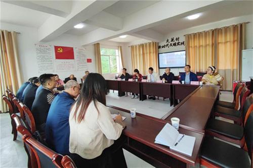 礼安镇火花村召开“深化党史学习教育·助力乡村振兴”座谈会