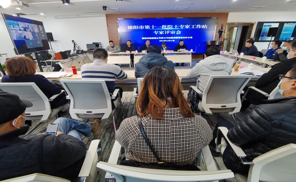 德阳市召开第十一批院士专家工作站建设专家评审会