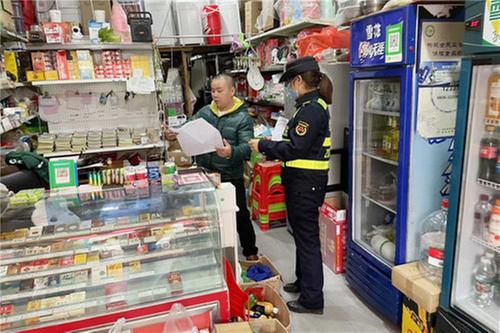 岳池县城市管理综合执法大队筑牢消防安全“防火墙”