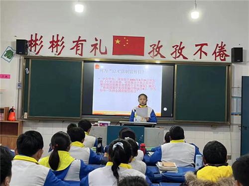 南江县沙河镇小学开展宪法学习活动