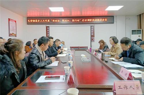 礼安镇：“讲政治、明方向、践行动”走访调研求真务实