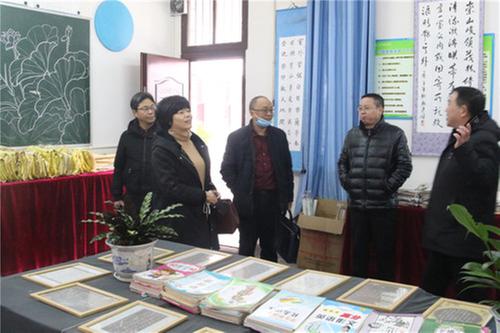 广安市政府教育督导团深入代市实验学校进行专项督导