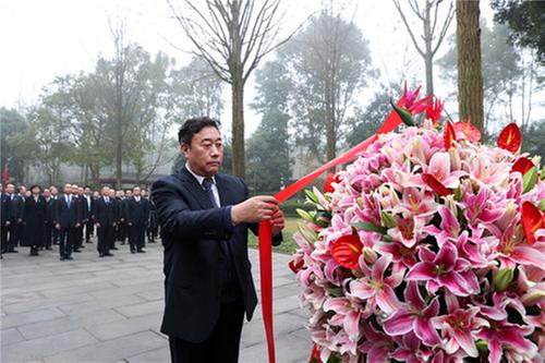 广安市政协常务委员会赴邓小平故里开展党性教育活动