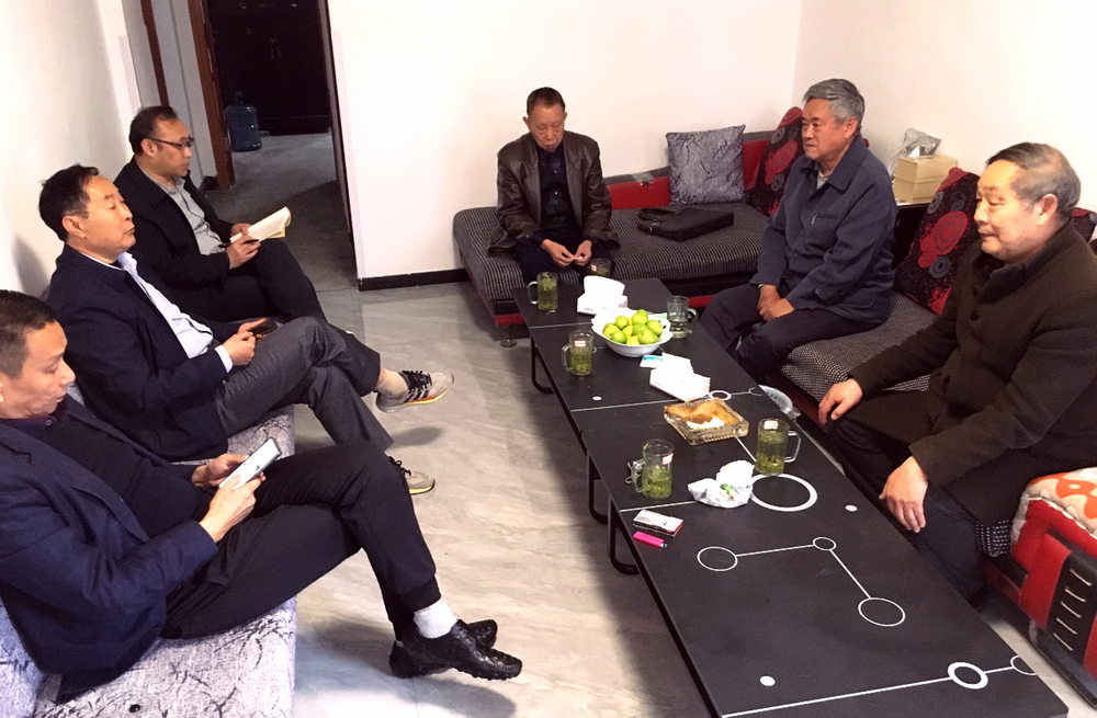 省诗词协会会长孙和平调研指导通江诗词创作工作