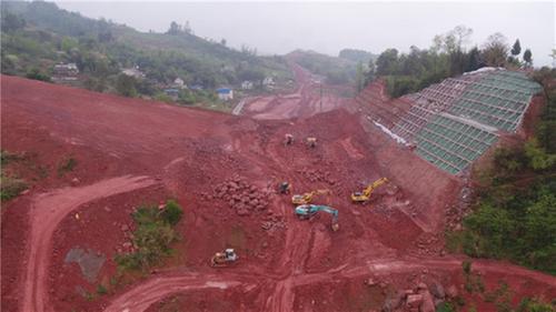 川渝高竹新区重点项目“挂图作战”