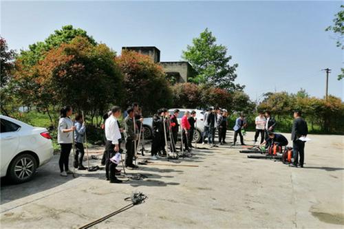 高兴镇开展森林防灭火演练