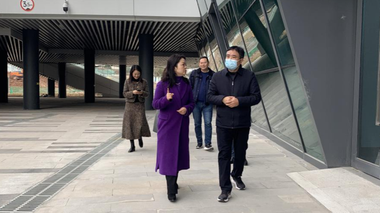 简阳市政协副主席蔡纯午调研柔道场馆中心筹备工作