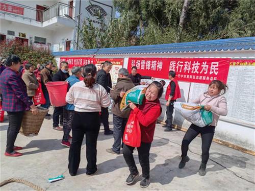 恩阳区科协开展科技助力春耕志愿服务活动