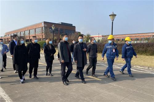 剑阁县普安镇赴广安经开区调研园区建设和招商引资工作