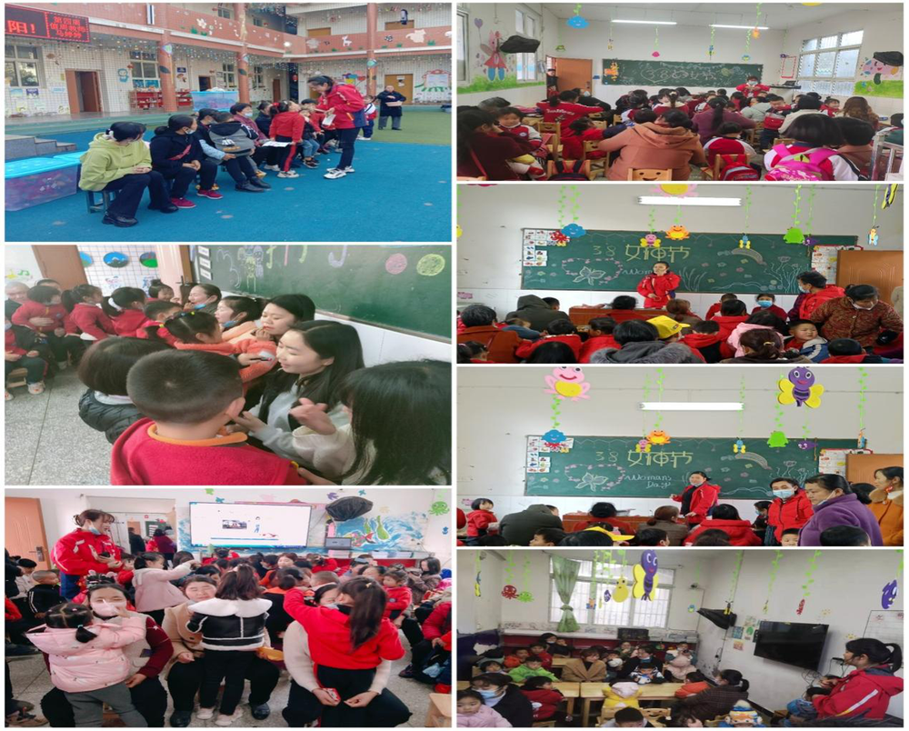 平昌县驷马小学附属幼儿园开展系列感恩教育活动