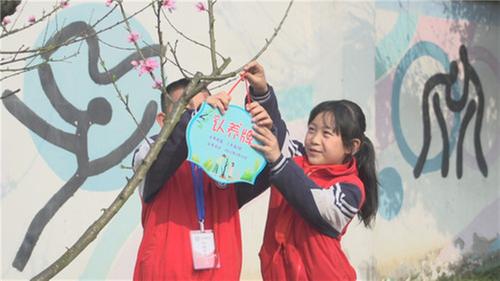 彭山区：校企携手育幼苗 绿色家园润童心