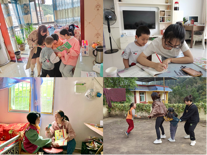 南江县特殊教育学校开展“春暖花开 真情帮扶”送教上门活动