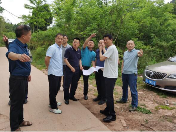 眉山市水利局调研仁寿水利工作