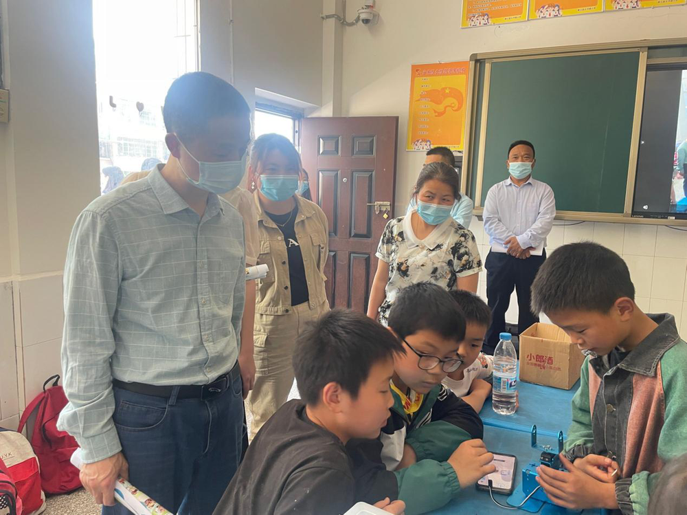 南江县大河镇校外活动站开展家长开放日活动