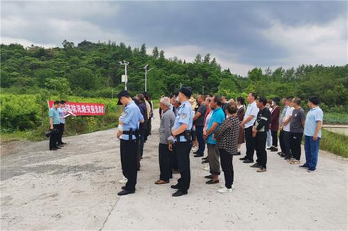 护安镇组织开展防汛救灾应急演练