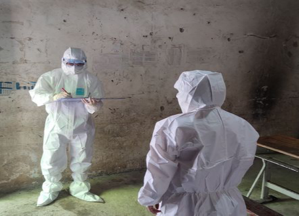 天池镇九义校开展疫情防控应急演练