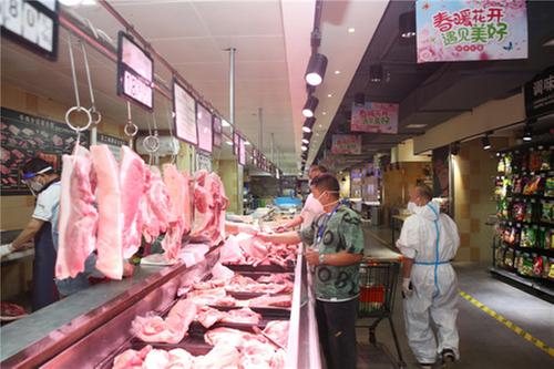 广安全市生活物资供应充足