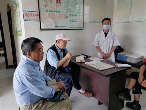 乐山市沙湾区老科协到太平镇调研乡村医疗卫生服务乡村振兴工作