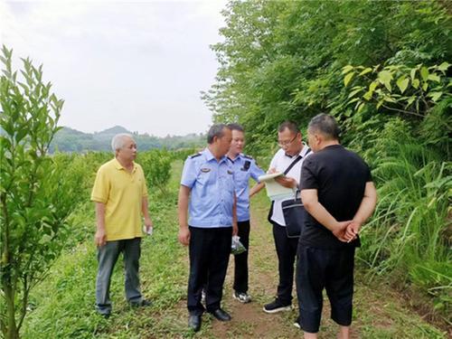 烈面镇开展农产品禁限用农药安全监督抽检工作