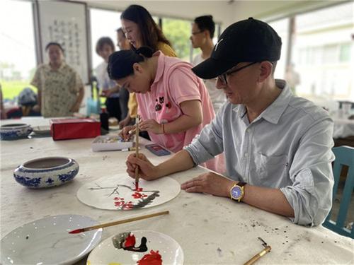 高台镇：以画为媒开展文化交流活动 让艺术赋能乡村振兴