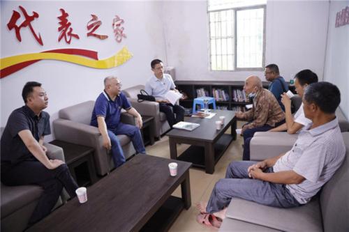 龙女镇：人大代表接待群众工作室倾听群众声音