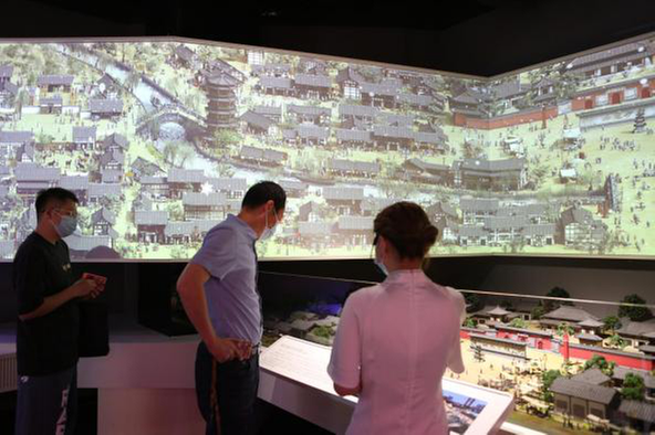 成都市科协督导检查锦江区全国科普示范县(市、区)创建工作