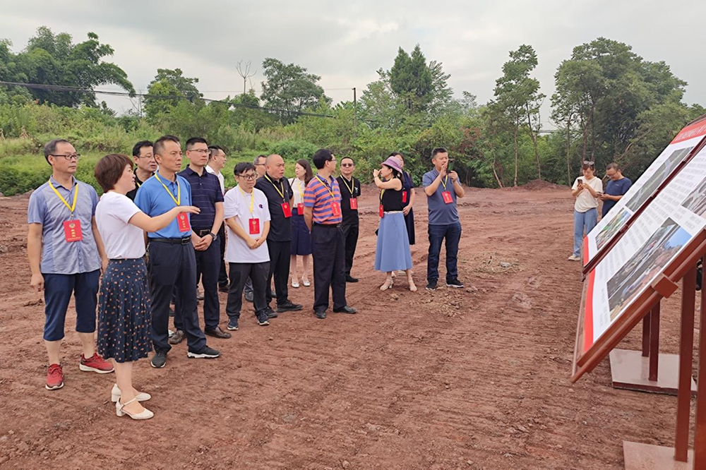 武胜县政协视察县域生态环境保护工作