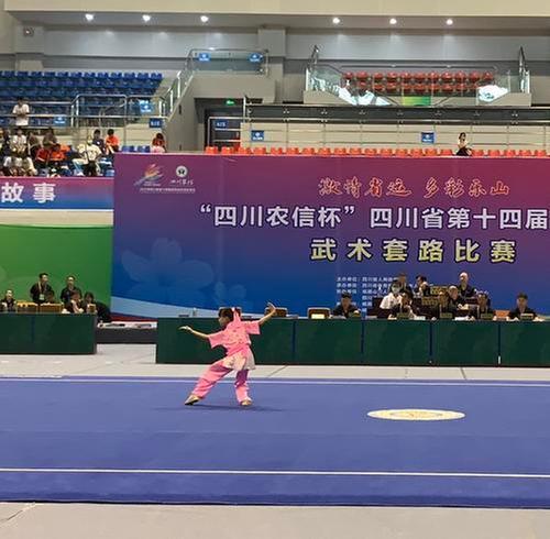 聚焦省运会|武术套路比赛结束，乐山斩获5金1银2铜