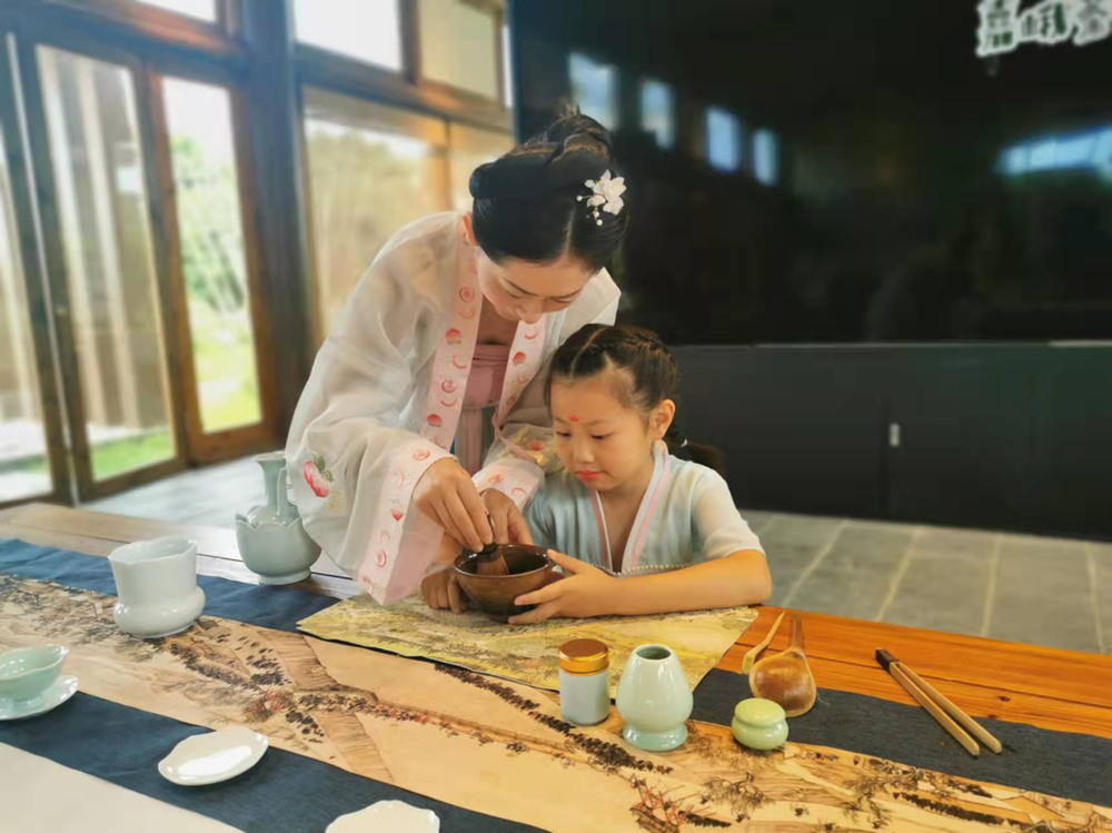 峨眉山市科协举行“宋代点茶文化”科普主题活动