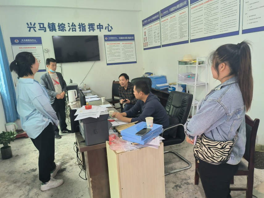 南江县委宣传部到兴马镇调研指导新时代文明实践工作