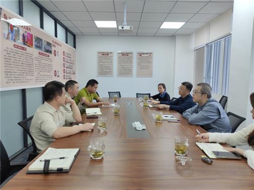 青白江区科协到成都新材料学会、区园区科协开展工作调研