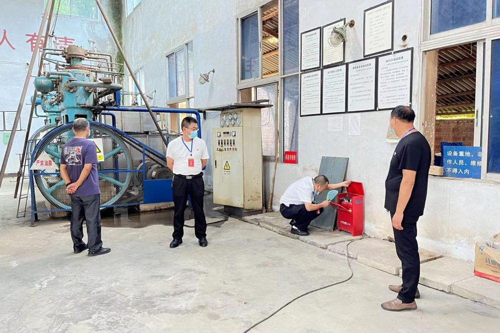 奎阁街道开展国庆节前安全生产大检查