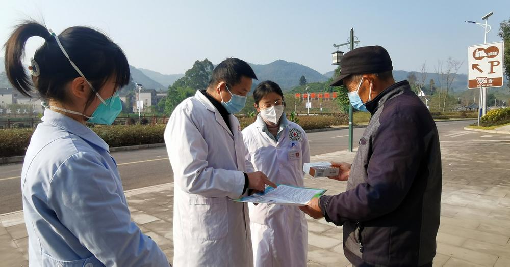丹棱县：抗疫物资储备充足 基层防疫有序开展