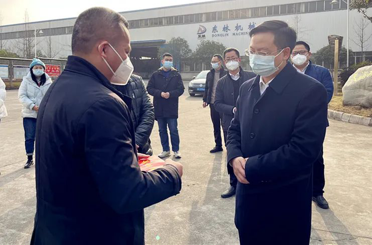 内江市市中区领导开展春节前走访慰问活动