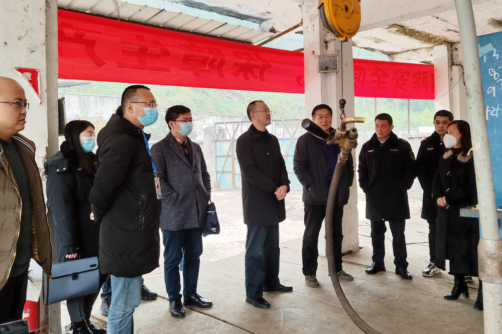 广安市市场监管局到岳池县开展“春雷行动2023”特种设备安全检查