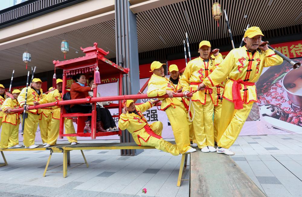 仁寿：“非遗”进街区 文商旅实现融合发展