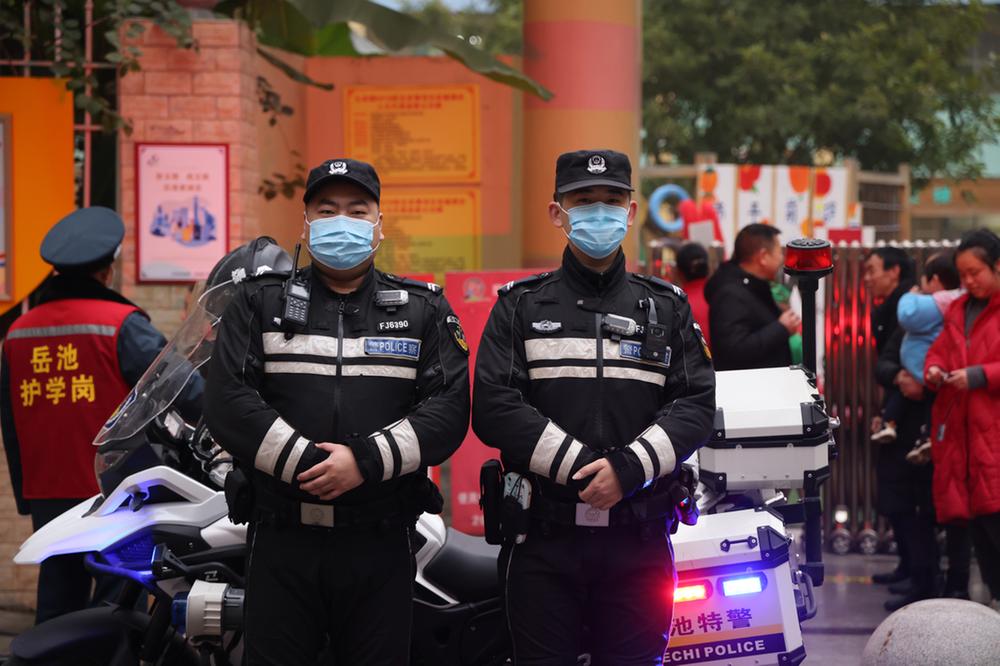 《开学》上演！岳池公安倾力出演！