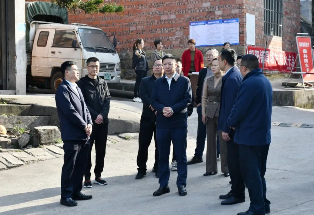 内江市领导调研城乡供水一体化、森林草原防灭火工作